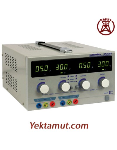 منبع تغذیه مدل XA3052 دوکانال 30 ولت 5 آمپر مولتیمتریکس
