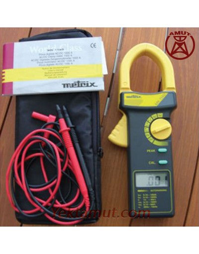 مولتیمتر کلمپی مدل MX1140 متریکس