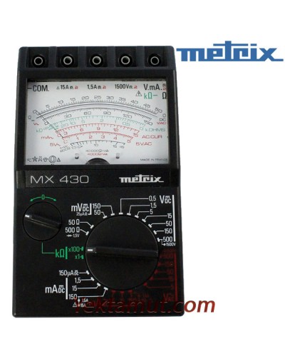 مولتیمتر آنالوگ مدل MX430 متریکس