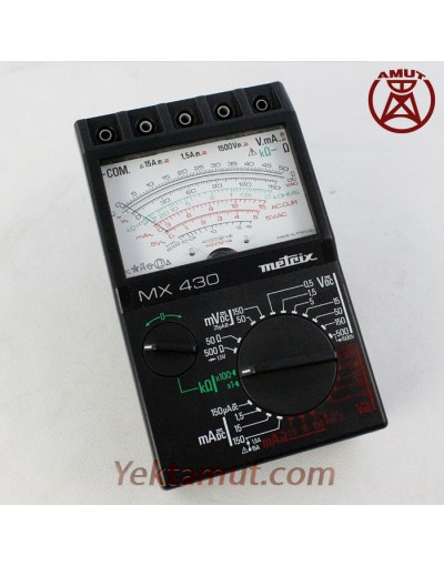 مولتیمتر آنالوگ مدل MX430 متریکس مولتیمتر آنالوگ مدل MX430 متریکس