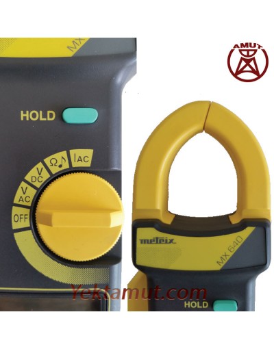 مولتی متر کلمپی مدل MX640 متریکس مولتی متر کلمپی مدل MX640 متریکس