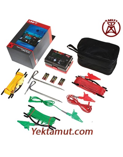 ارت تستر سه سیمه مدل UT521 یونیتی ارت تستر سه سیمه مدل UT521 یونیتی