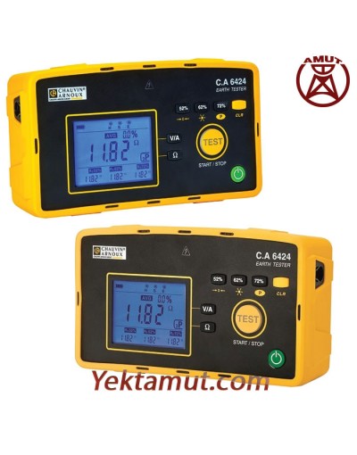 ارت تستر سه سیمه مدل CA6424 کاوین آرنوکس ارت تستر سه سیمه مدل CA6424 کاوین آرنوکس