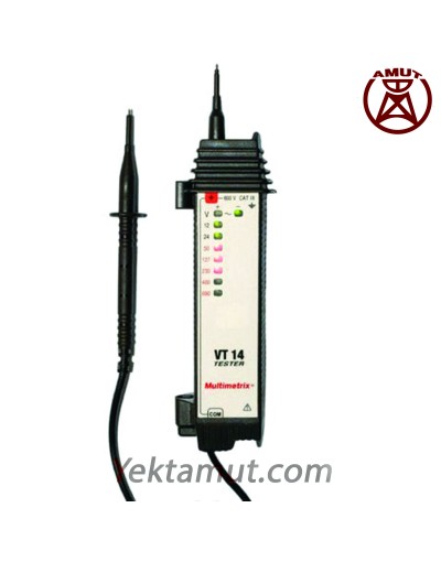 ولتاژ تستر هفت چراغه مدل VT14 مولتی متریکس  ولتاژ تستر هفت چراغه مدل VT14 مولتی متریکس