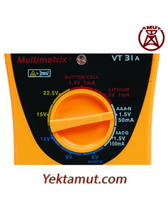 تستر باتری مدل VT31A مولتی‌ متریکس 