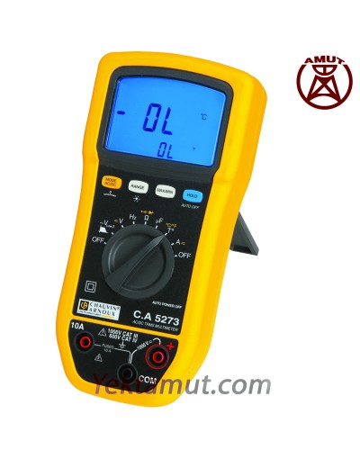 مولتی متر دیجیتالی مدل CA5273 پرتابل صنعتی چاوین آرنوکس  مولتی متر دیجیتالی مدل CA5273 پرتابل صنعتی چاوین آرنوکس