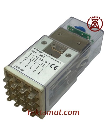 رله کنترل 4 کنتاکت مدل OKSFCE10-C110A برند Amra رله کنترل 4 کنتاکت مدل OKSFCE10-C110A برند Amra