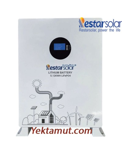 باتری لیتیومی مدل RLTB 51.2-100A برند Restar Solar