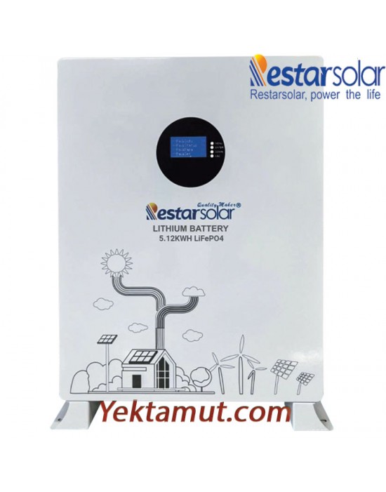 باتری لیتیومی مدل RLTB 51.2-100A برند Restar Solar