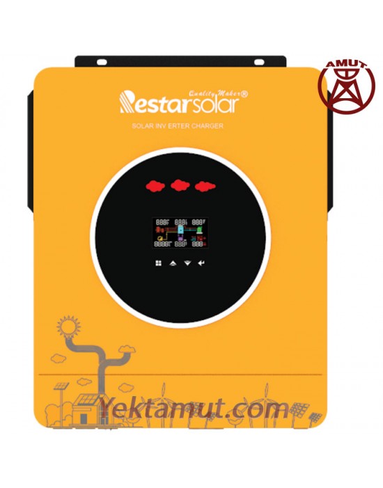 اینورتر مدل RT-ES3.2KW-24 برند Restar Solar اینورتر مدل RT-ES3.2KW-24 برند Restar Solar