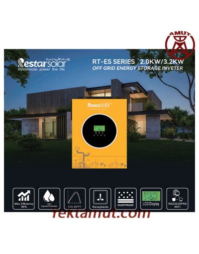 اینورتر مدل RT-ES3.2KW-24 برند Restar Solar